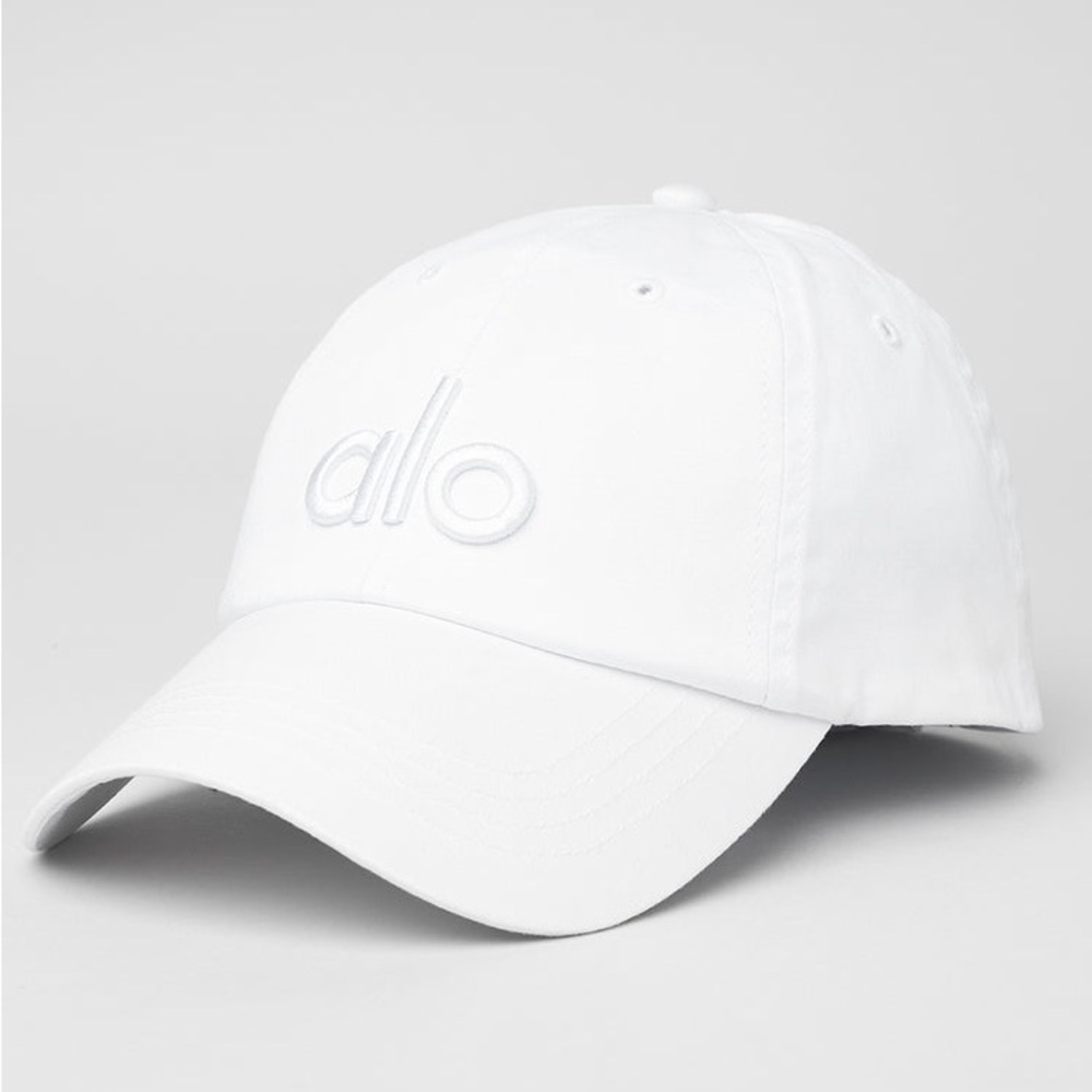 Alo white Off-Duty Cap